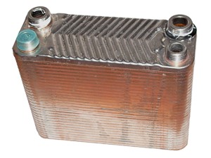 Kleiner Plattenwärmetauscher (60 Platten)