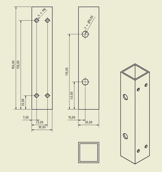 Quadratrohr