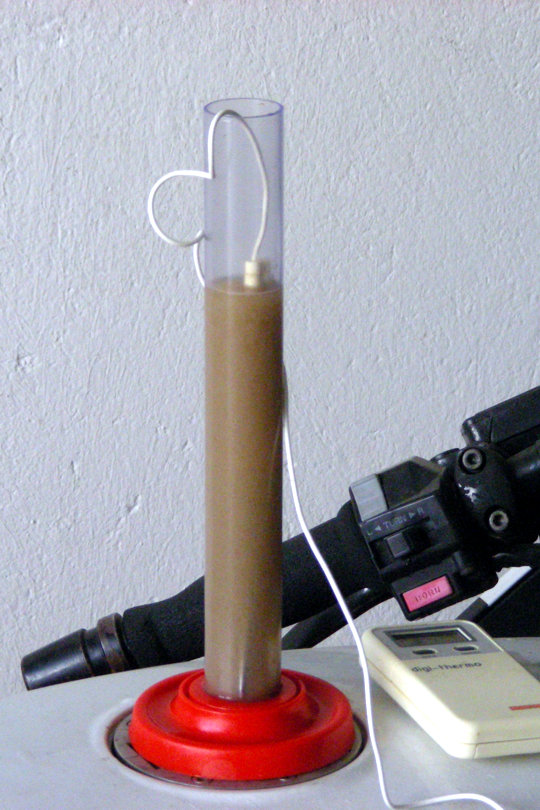 Bild: Meßzylinder für Stammwürze