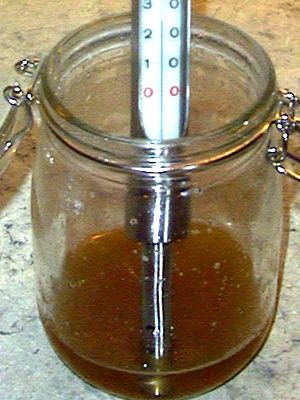 Temperaturprobe: Hefe mag es warm, nicht heiß